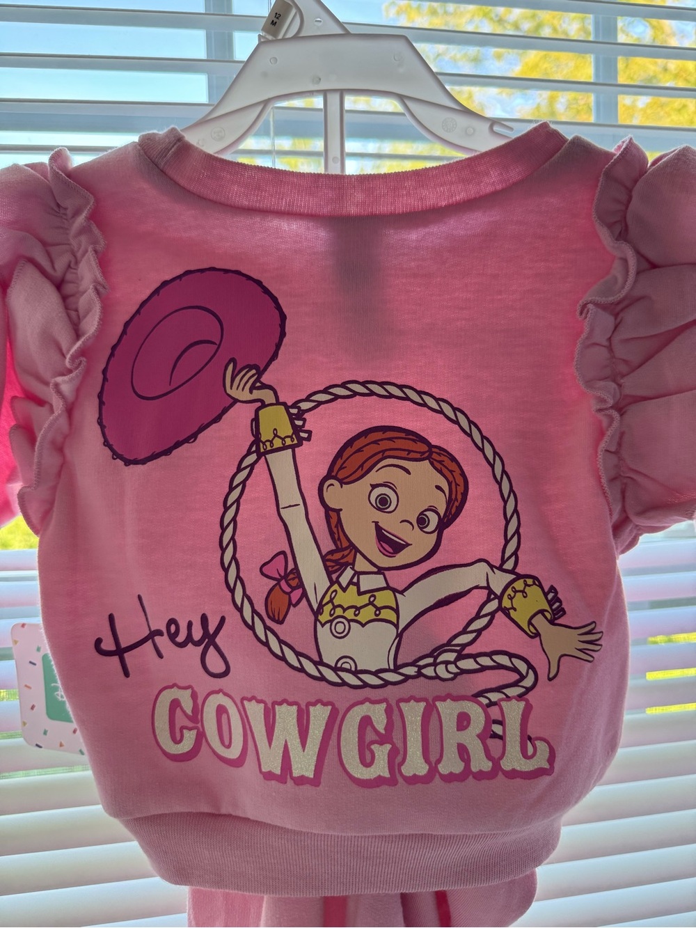 Disney Pink 'Hey Cowgirl' Kids Matching Set
